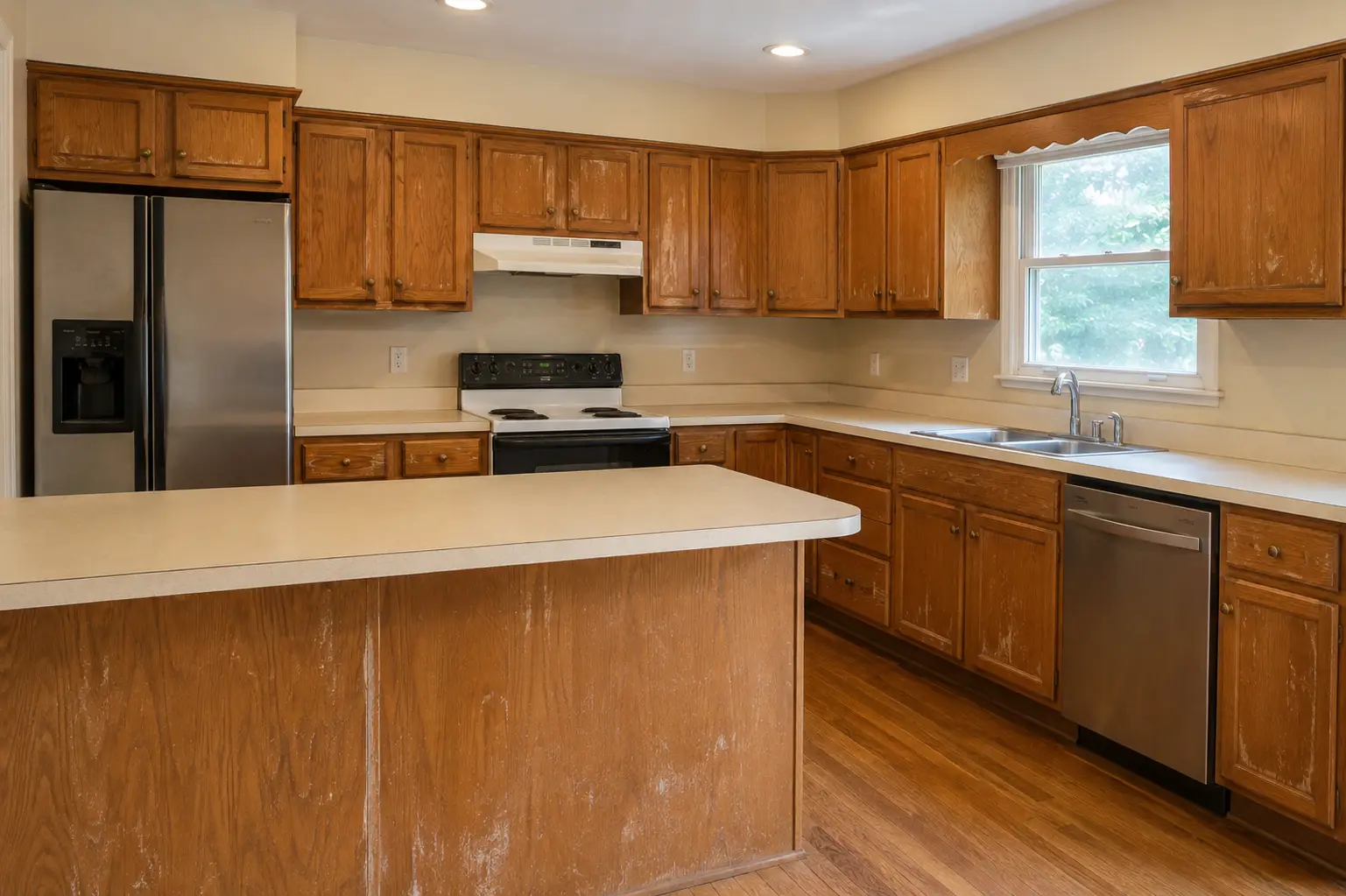 before-cabinet-refinishing